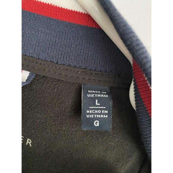 Men's Tommy Hilfiger Lightweight Jacket Black Size Large Full Zip NWT - Picture 3 of 8